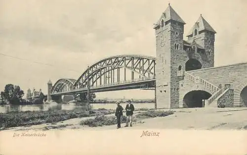 Mainz Kaiserbrucke bridge
