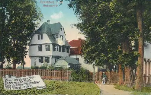Frankfurt Gerbermuhle