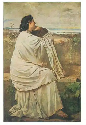 Postcard Iphigenie Fassung II Anselm Feuerbach Gemalde