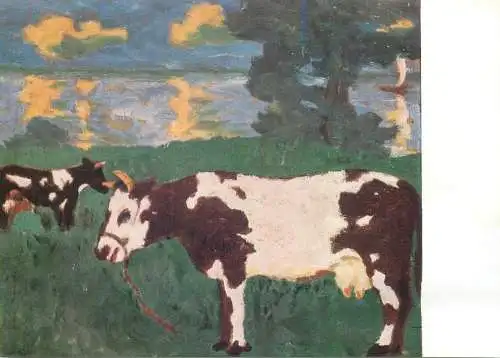 Postcard Kuhmelken Emil Nolde painting