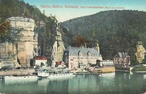 Hřensko Herrnskretschen Böhmische Schweiz