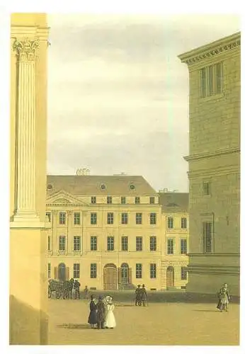 Postcard Die Nikolaikirche in Potsdam Gemalde Ausschnitt Wilhelm Barth