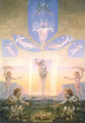 Postcard Der Grosse Morgen Philipp Otto Runge gemalde