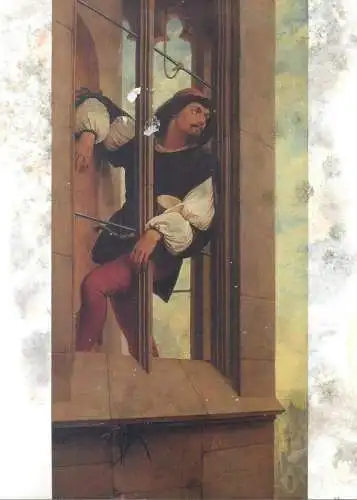 Postcard the Watchmen Edward Jakob Steinle painting