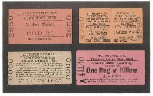 Dalkeith Publishing railway related classic poster postcard named trains tickets down by the sea
