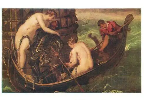 Nude in art postcard Firenze Galleria Uffizi Luca Cranach