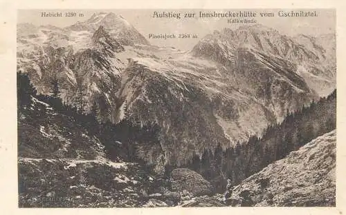 Austria scenic Insbruckerhutte vom Gschnitztal