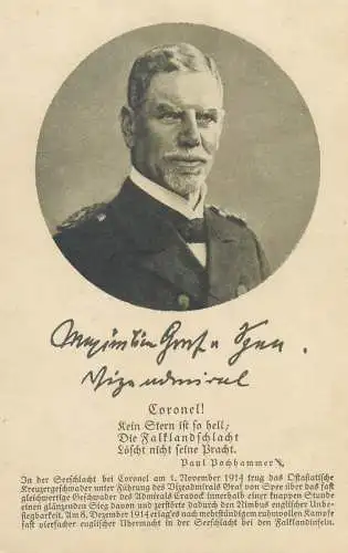 Admiral Maximilian Graf von Spee