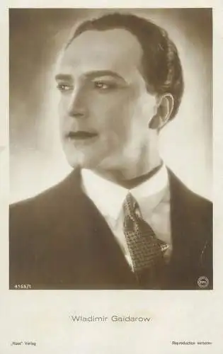 Actor Wladimir Gaidarow