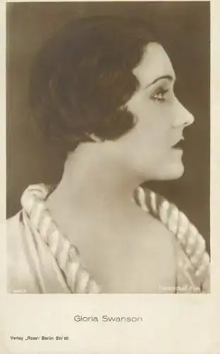 Actress Gloria Swanson