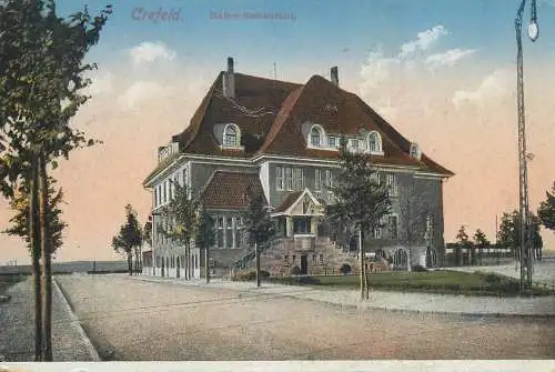 Krefeld Hafen Restaurant Crefeld AK