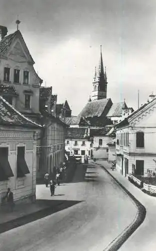 Postcard Romania vedere din Medias