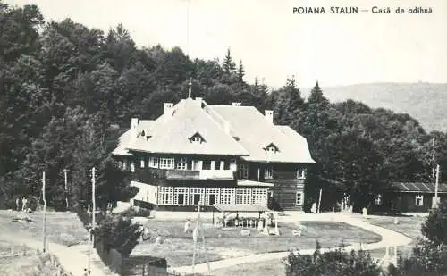 Post card Romania Poiana Stalin/Brasov case de odihna
