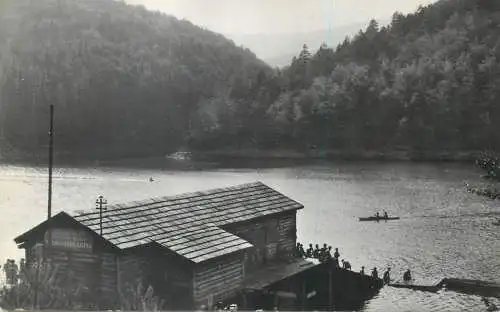 Post card Romania Valiug lacul de acumulare