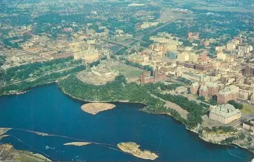 Ottawa aerial view 1967
