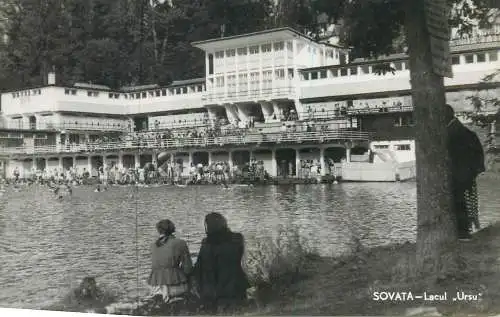 Post card Romania vedere din Sovata Lacul "Ursu"