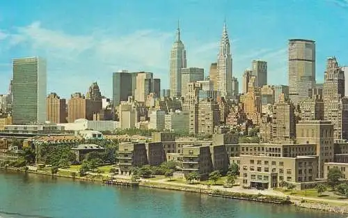 Manhattan skyline New York City
