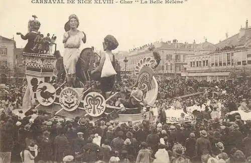 Nice carnaval char " La Belle Helene "