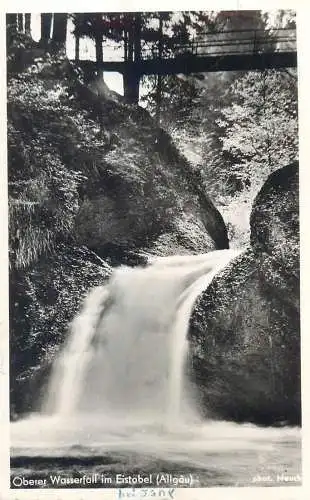 Der Eistobel - Naturschauspiel im Allgäu oberer wasserfall