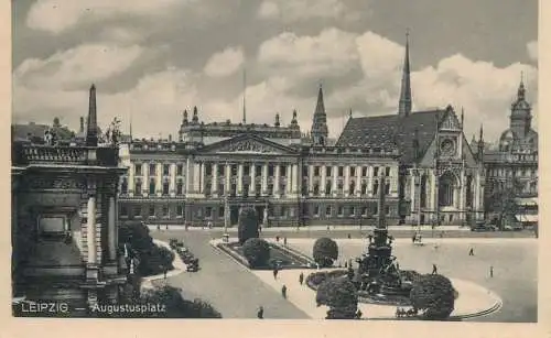 Leipzig Augustusplatz c.1941