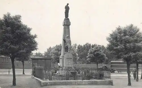 War 1914-1918 memorial monument aux morts Billy-Montigny France 1955 postcard