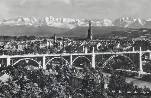 Bern et les Alpes