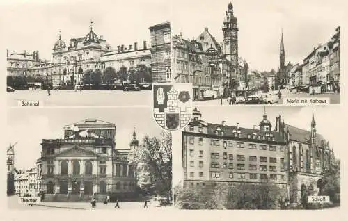 Altenburg bahnhof markt rathaus theater schloss