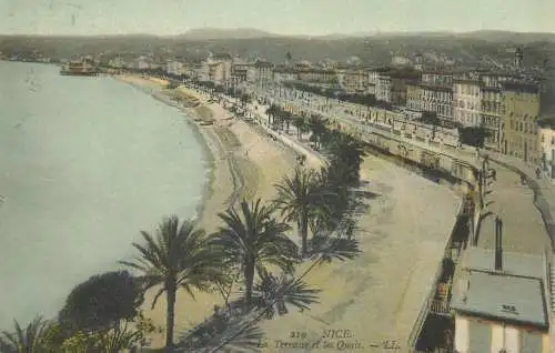 Nice la terrasse et les quais