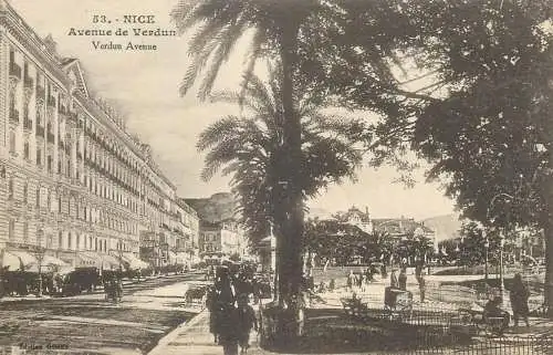 Nice avenue du Verdun