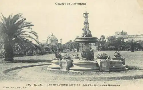 Nice la fontaine des Amours