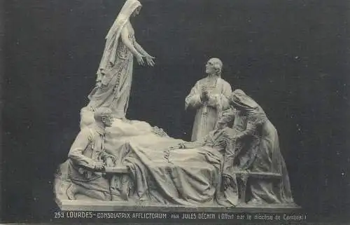 Lourdes consolatrix afflictorum par Jules Dechin