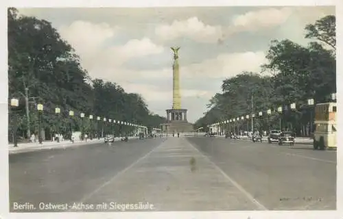 Berlin Ostwest Achse mit Siegessaule