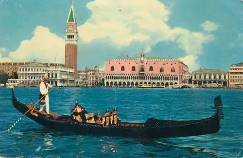 Gondola boat Italy Venice