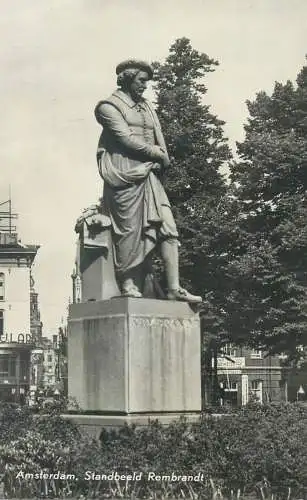Amsterdam Rembrandt monument
