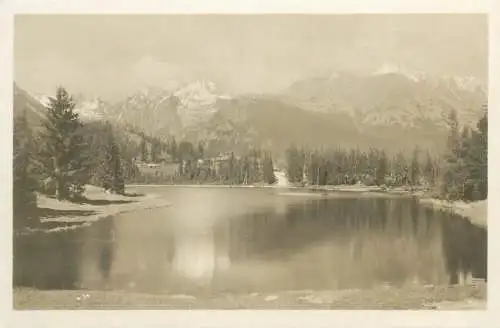 Scenic Slovakia Vysoke Tatry photo postcard