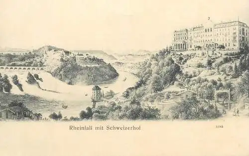 Rheinfall mit Schweizerhof