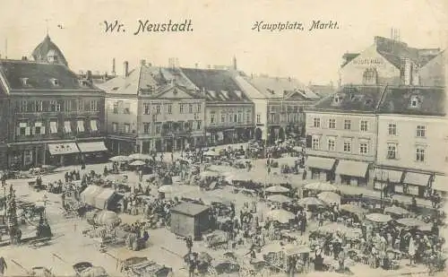 Neustadt Hauptplatz Markt 1917