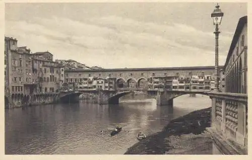 Ponte Vecchio old bridge Florence Italy