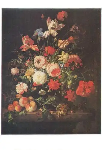 Paintings postcard Rachel Ruysch Blumenstuck Leipzi