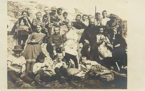 children types history real photo memory postcard