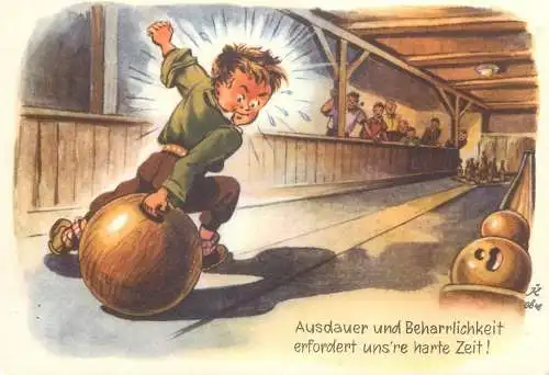 Comic sport bowling caricature artist Switzerland
