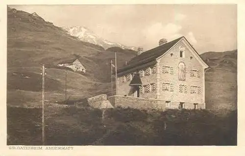 Switzerland Soldatenheim Andermatt