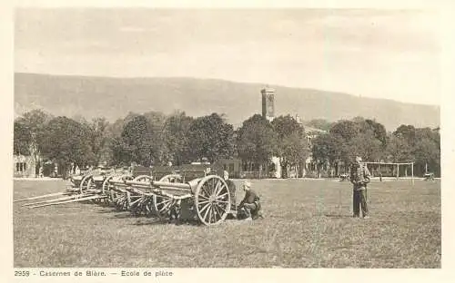 Armee Suisse casernes de Biere ecole de piece
