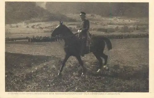 Swiss army general Th. v. Sprecher v. Bernegg 1914