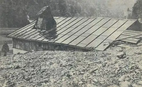 "Chez Bonaparte " catastrophe du Dimanche 10 Jun 1917 Suisse