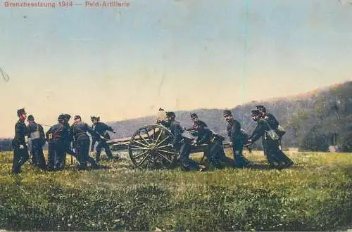 Swiss army 1914 artillery