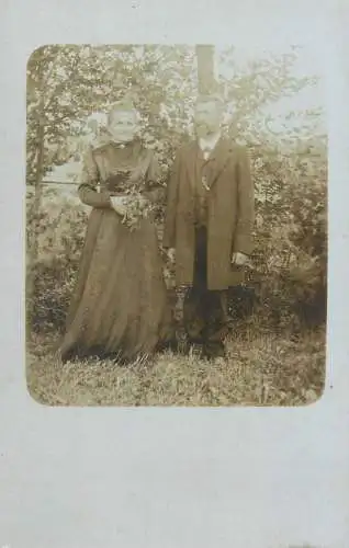 Post card couple pair photo outdoor scenery