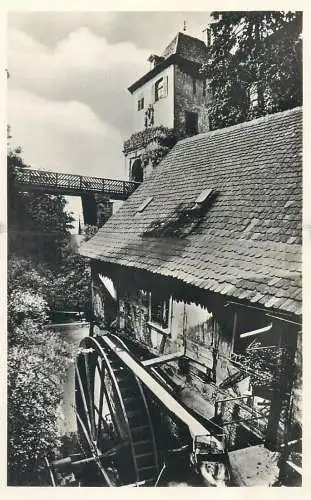 Castle water mill Meersburg am Bodensee Germany