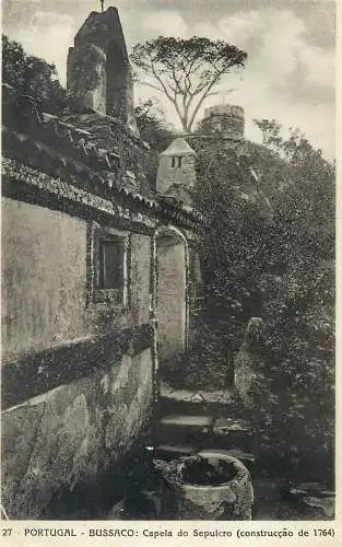 Bussaco Portugal capela do Sepulcro