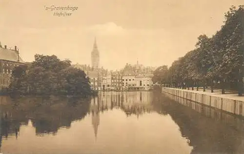Postcards Europe Netherlands Zuid-Holland Den Haag ('s-Gravenhage) Hofvijver